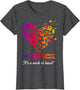 Heart Butterflies Hospice Nurse Appreciation Nursing Scrubs