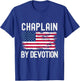 Chaplain USA Flag Profession Retro Job Title