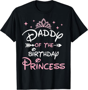 Daddy of The Birthday Princess Toddler Kid Girl Family Dad