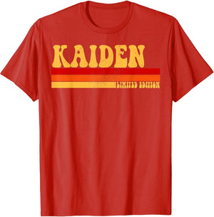 Kaiden Name Personalized Idea Men Retro Vintage Kaiden
