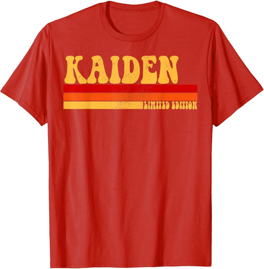 Kaiden Name Personalized Idea Men Retro Vintage Kaiden