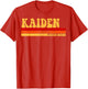 Kaiden Name Personalized Idea Men Retro Vintage Kaiden