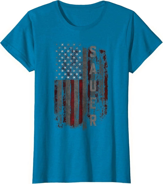 SAUER Family American Flag