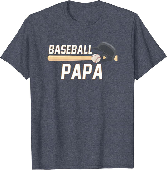 Baseball Papa Fathers Day Baseball Grandpa