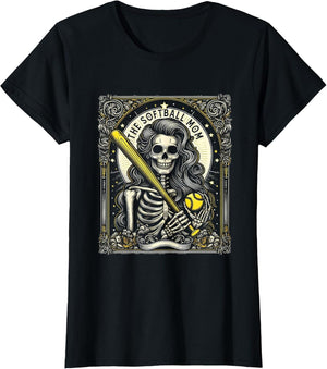 Softball Mom Tarot Card Skeleton Softball Mama Mothers Day