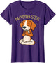 Dog Yoga Shirt Funny Puppy Lovers Yoga Gift Namaste Dogs
