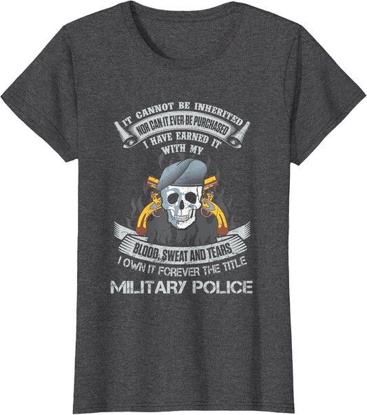 Own Forever The Title Military Police US Army MP Veteran
