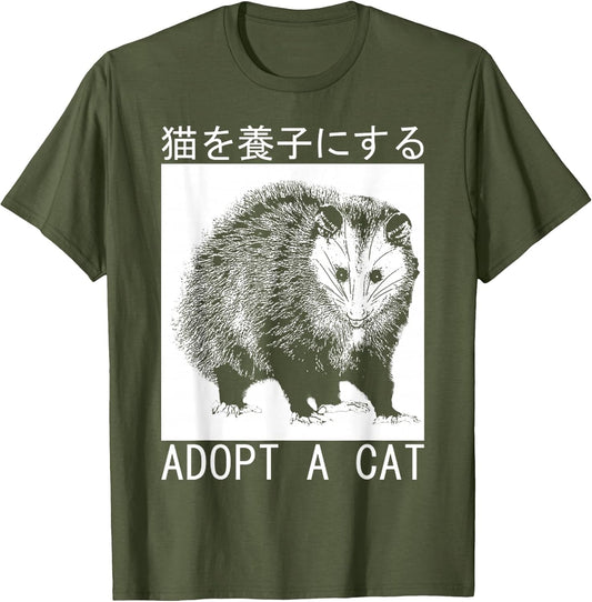 Vintage Adopt A Cat Possum Japanese Opossum