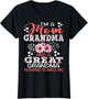 I'm A Mom Grandma A Great Grandma Nothing Scares Me Floral