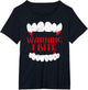 Halloween Vampire Design Warning I Bite Scary Vampire Funny