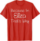 Eliza Funny Personalized Birthday Women Name Gift