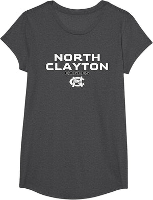 North Clayton High School Eagles Stacked