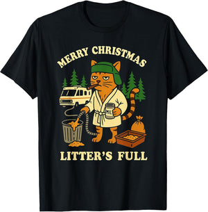 Merry Christmas Litter’s Full Funny Cat RV Holiday