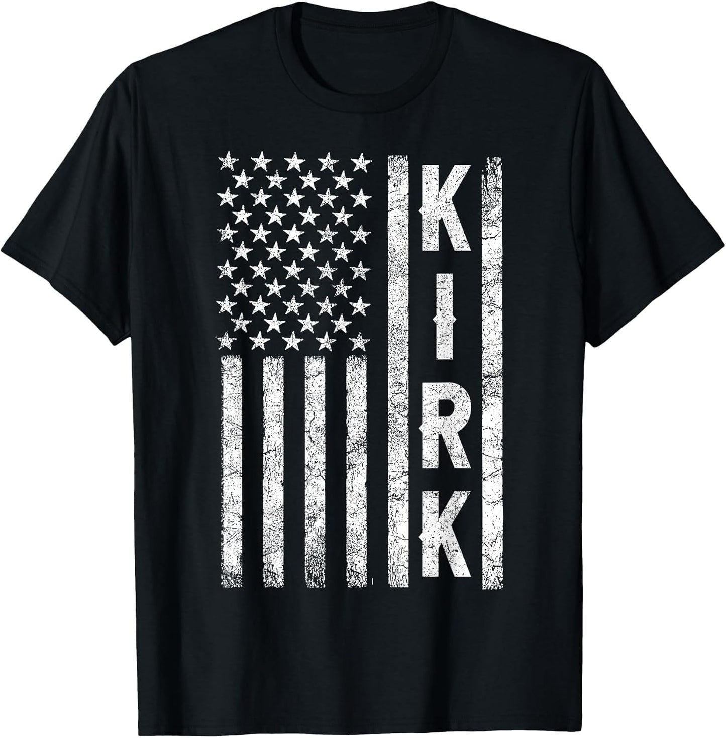 Retro Vintage Kirk US Flag