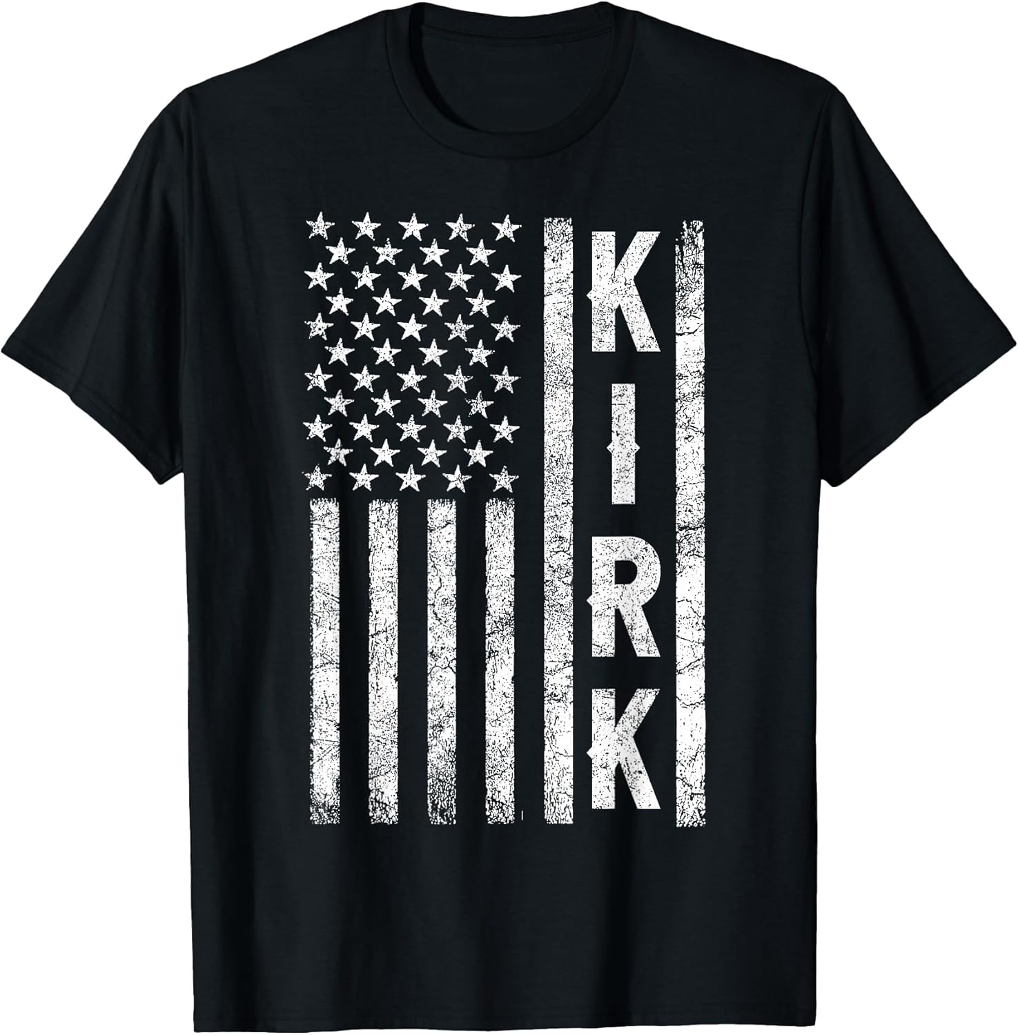 Retro Vintage Kirk US Flag