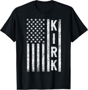 Retro Vintage Kirk US Flag
