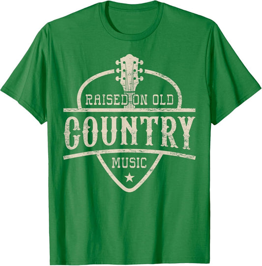 Raised On Old Country Music 80s 90s Vintage Southern Music