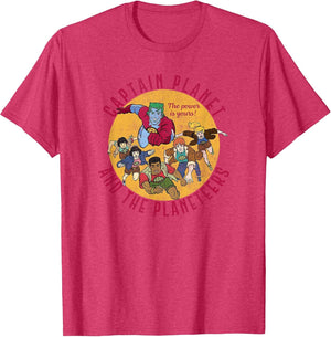 Captain Planet and The Planeteers Retro Logo