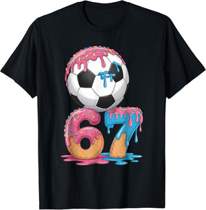 Soccer Drip Number 67 Boys Soccer Player 67
