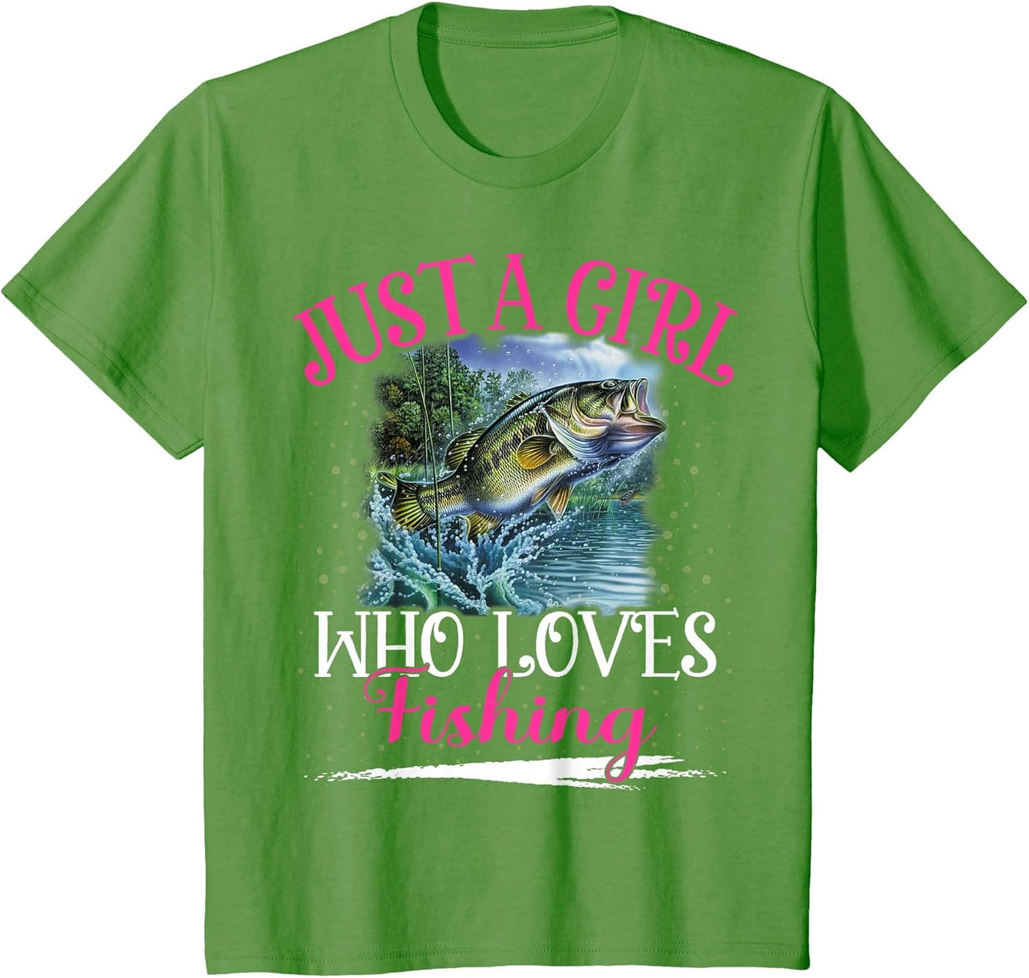 Just A Girl Who Loves Fishing Girls