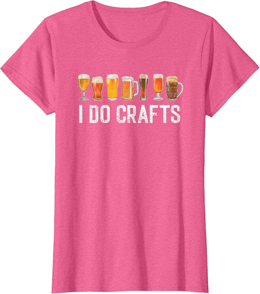 Craft Beer Vintage I Do Crafts Home Brew Art Women