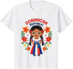 Dominican Republic Dominican Girl Traditional Dress Flowers