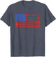 Lacrosse Sticks American Flag - Retro Patriotic Lax