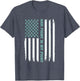 Ovarian American Flag Shirt Her Fight is My Fight Teal