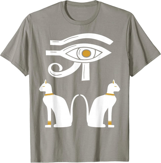 Eye of Horus Ancient Egyptian Cat Mythology Symbol Art Print