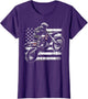Dirt Bike American Flag Motocross Biker