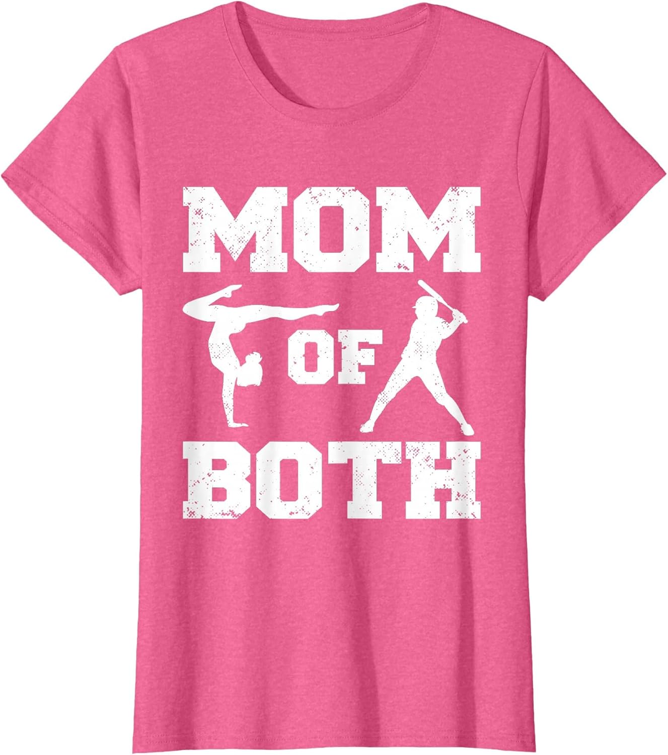 Mom of Both Funny Baseball Gymnastics Mom