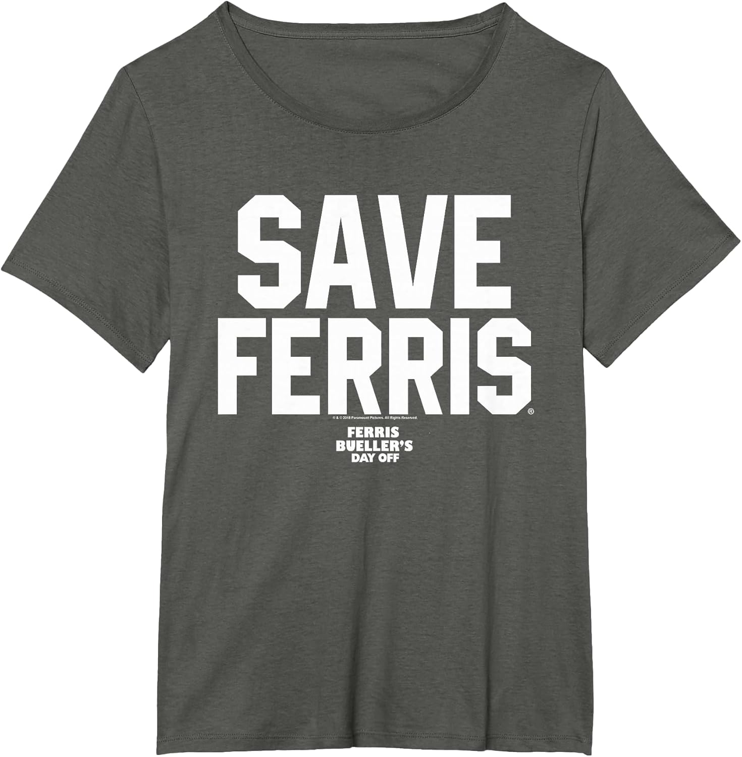 Ferris Bueller White Save Ferris
