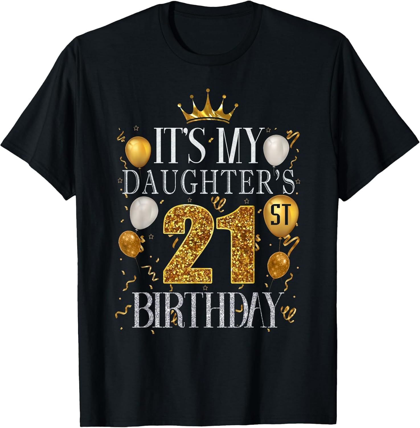It's My Daughter's 21st Birthday Happy Birthday 21 Years Old