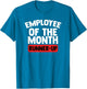 Employee of The Month Runner Up for Laborer Associate