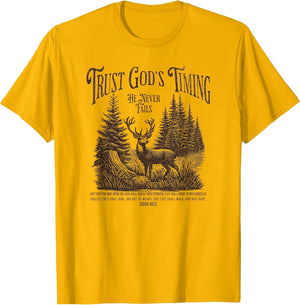 Christian Jesus Bible Verse Deer Elk Buck Hunting Dad Hunter