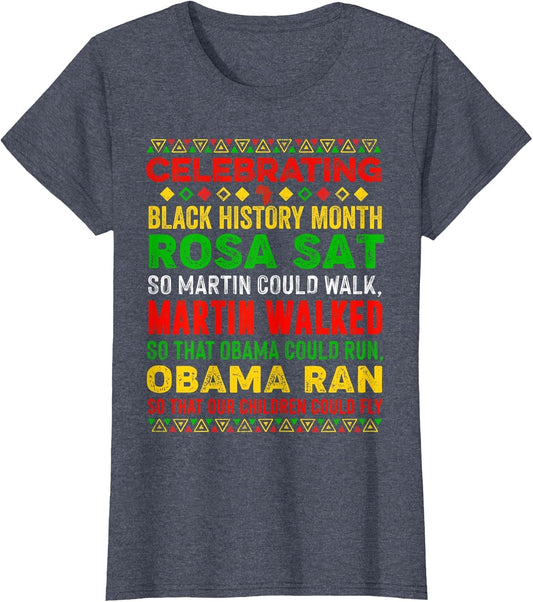 Black History Month Rosa Sat So Martin Could Walk