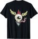 Flying Eyeball with Wings Fire and Teeth