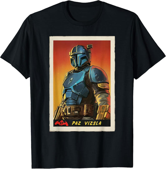 Star Wars: The Mandalorian Paz Vizsla Gradient Poster