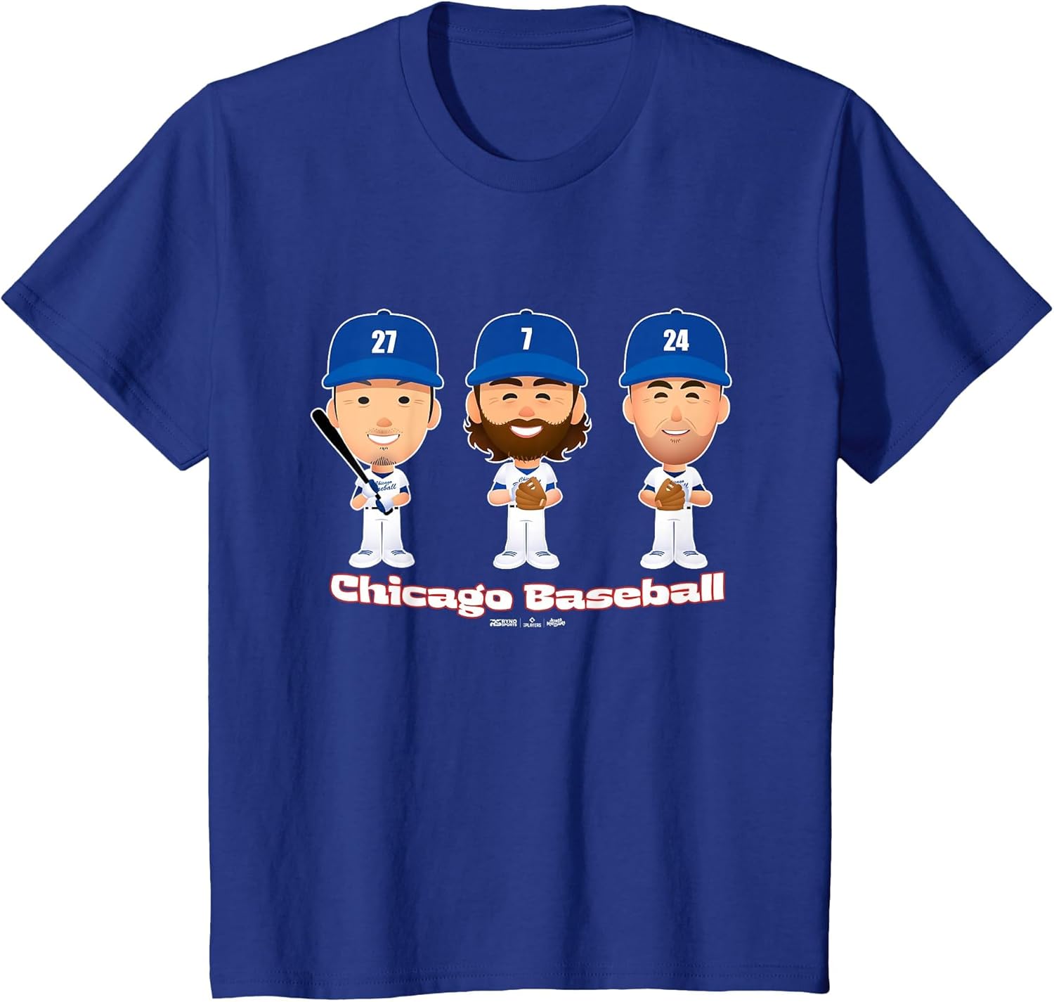 Chicago Baseball Players Body Trio MLBPA