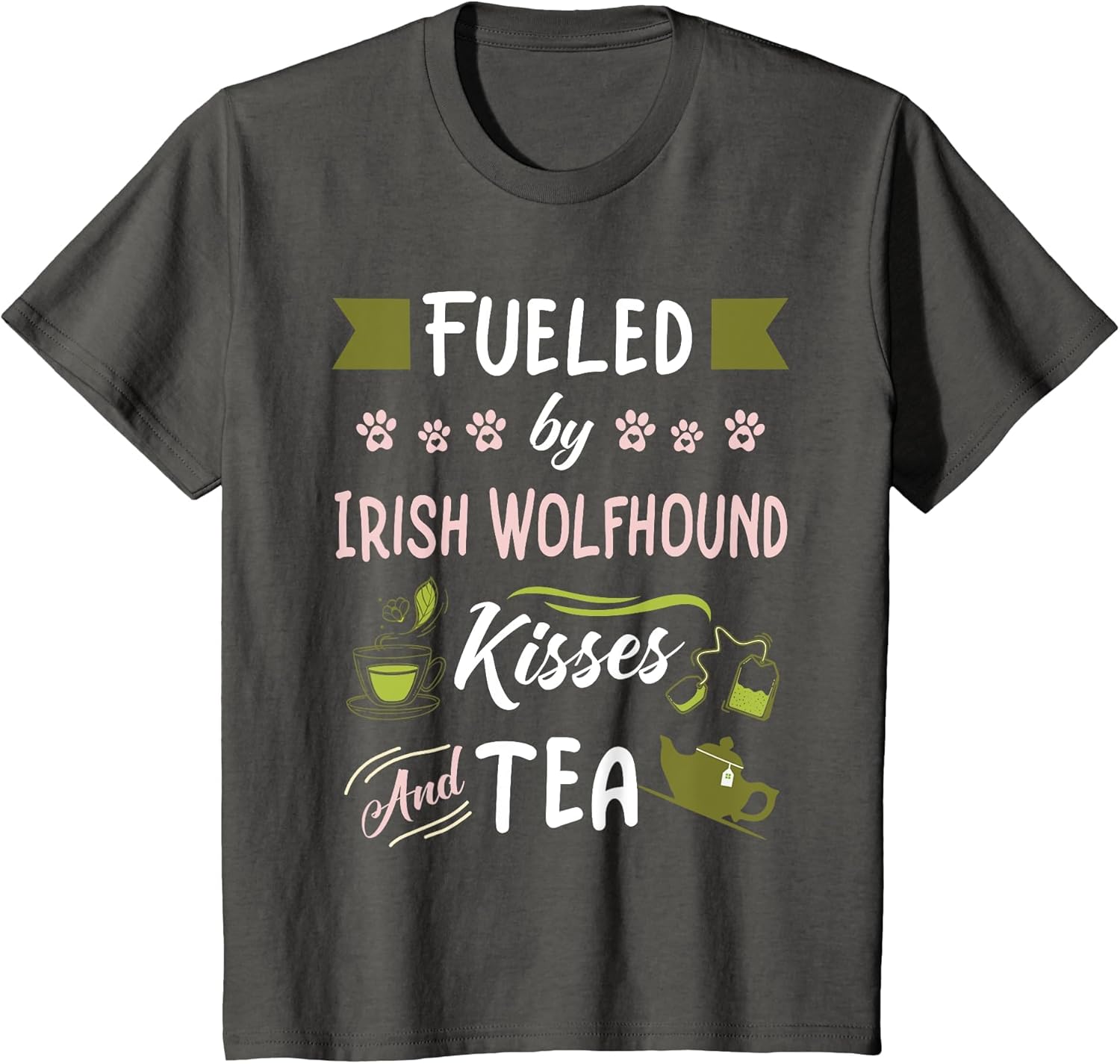Irish Wolfhound Mom Dog Tea Lover