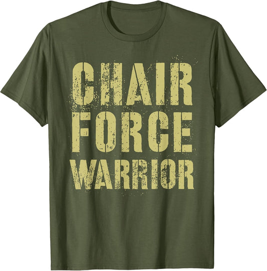 Funny Chair Force Warrior Airman Proud Corps Air Military