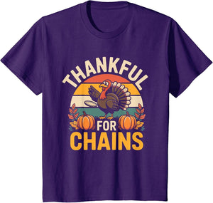 Thanksgiving Disc Golf Thankful for Chains Design