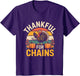 Thanksgiving Disc Golf Thankful for Chains Design
