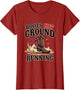 Boots Hit Ground Running Cowboy Design