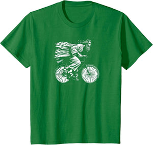 Awesome Jesus Christ Bicycle Vintage Retro Mountain Biker