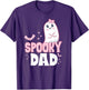 Spooky Dad Family Cute Pink White Ghost Boo Halloween