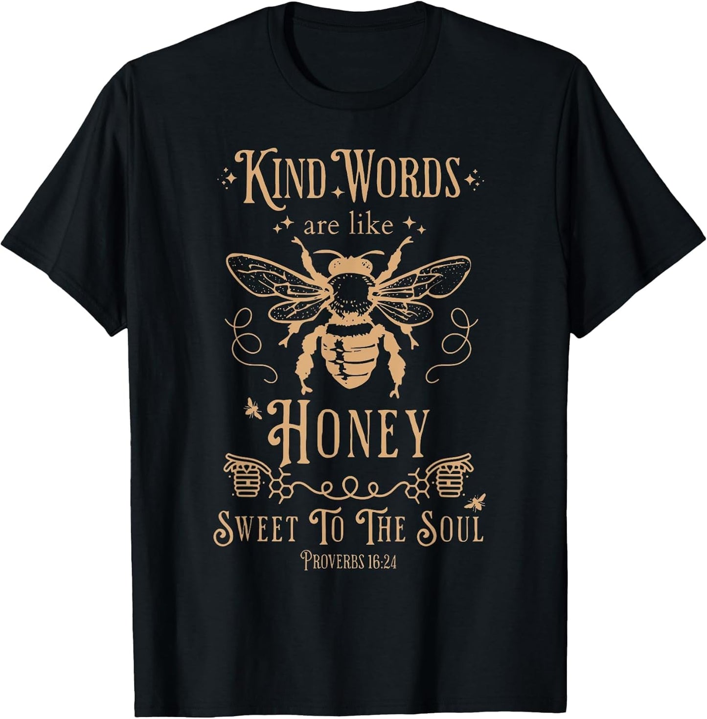 Kind Words are Like Honey Bible Verse Christian Prayer
