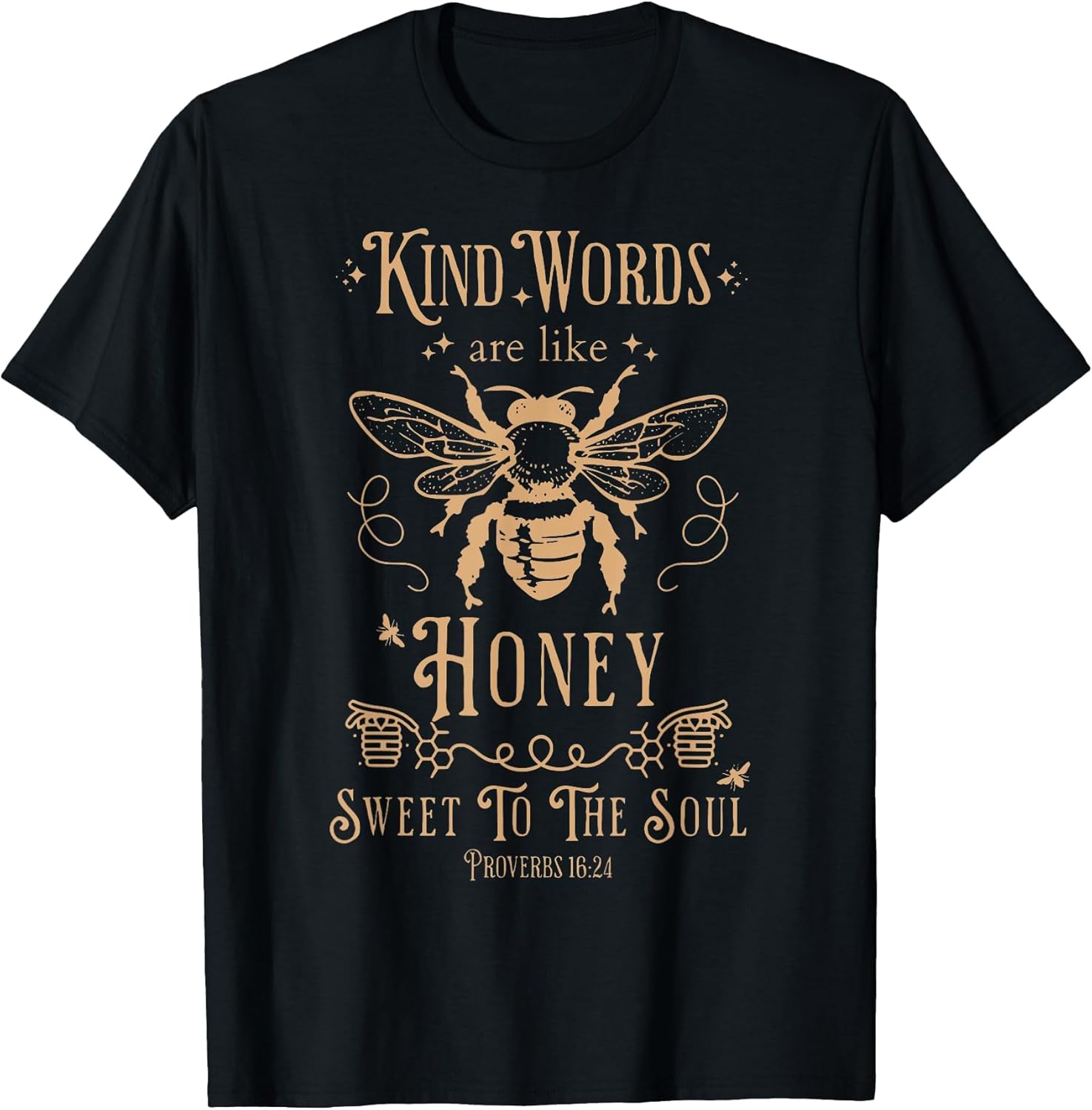 Kind Words are Like Honey Bible Verse Christian Prayer