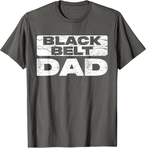 Black Belt Dad Shirt Men Judo Karate Daddy Fathers Day