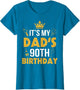 Happy Father Daddy 90 Years Old It's My Dad's 90th Birthday